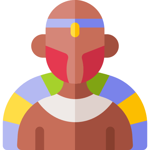 Maasai male traditional dress person icon Maasai male traditional dress person icon