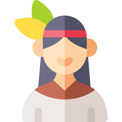 Native american feather indian costume icon Native american feather indian costume icon