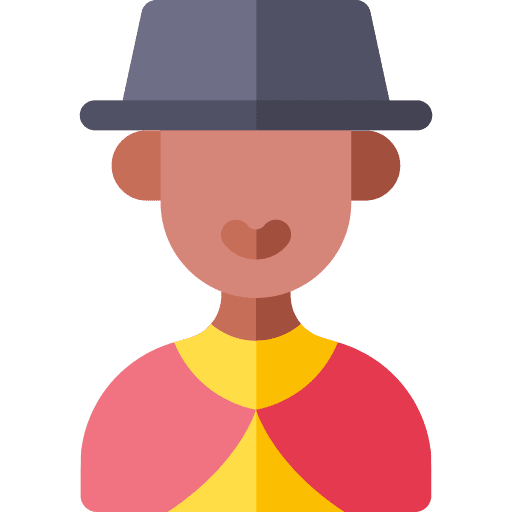 Colombian profile cultures people icon Colombian profile cultures people icon
