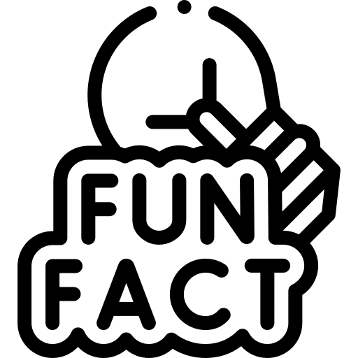 Fun fact light bulb curiosity signaling icon