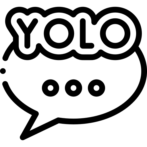 Yolo message communications comment icon Yolo message communications comment icon