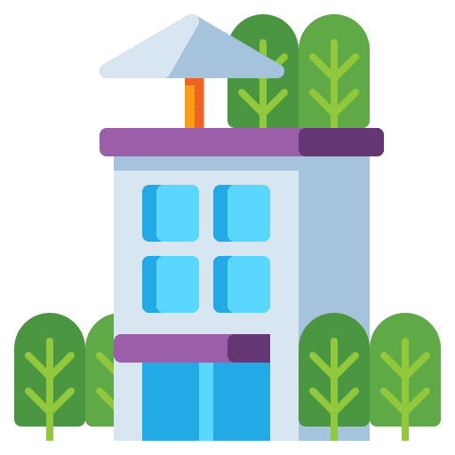 Boutique boutique motel shop icon