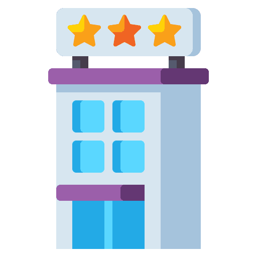 3 stars 3 stars signal hotel icon
