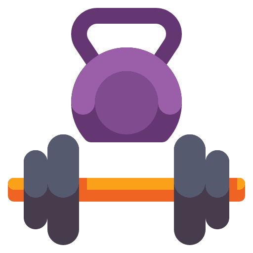 Gym equipment sport equipment exercise kettlebell icon