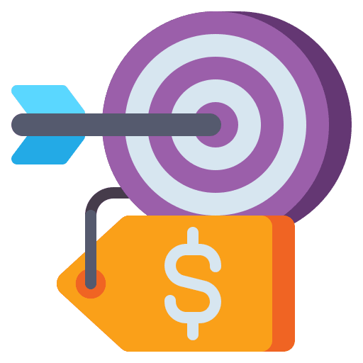 Pricing dollar resort business and finance icon