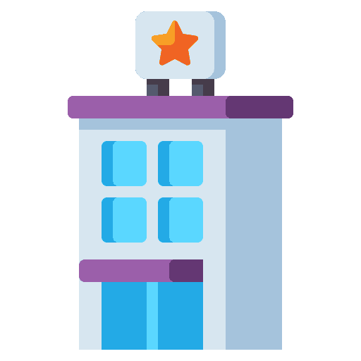 1 star 1 star hotel holidays icon
