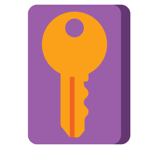Card key card key room key electronic icon