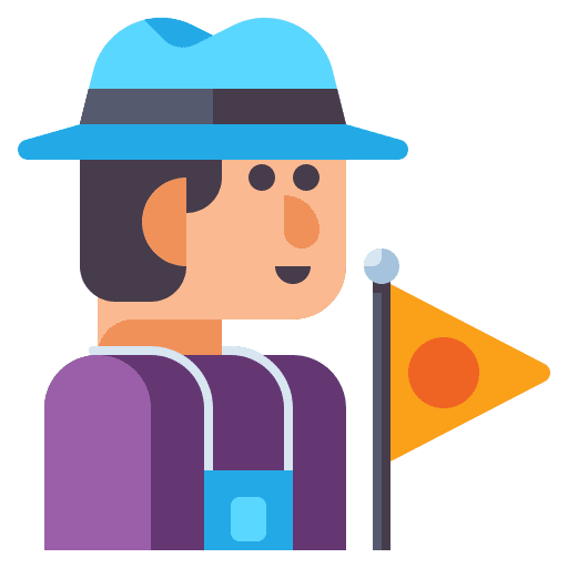 Tour guide services tourism tour guide icon