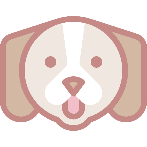 Dog pet animal breed icon Dog pet animal breed icon