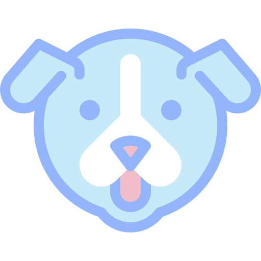 Dog pets dog mammal icon