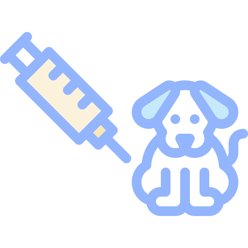 Vaccine vaccination veterinary syringe icon Vaccine vaccination veterinary syringe icon