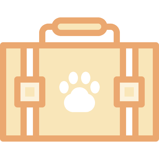Briefcase dog vet veterinary icon Briefcase dog vet veterinary icon