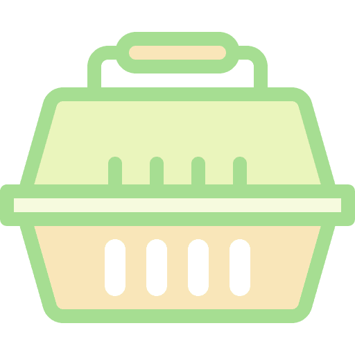 Carrier transporter basket pet carrier icon Carrier transporter basket pet carrier icon