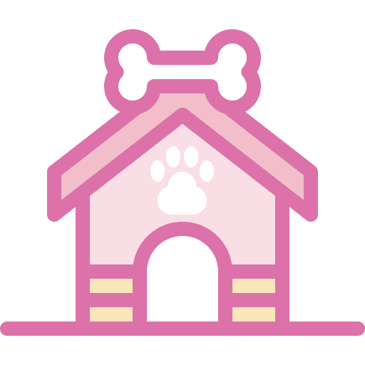 Dog house dog animals pet house icon Dog house dog animals pet house icon