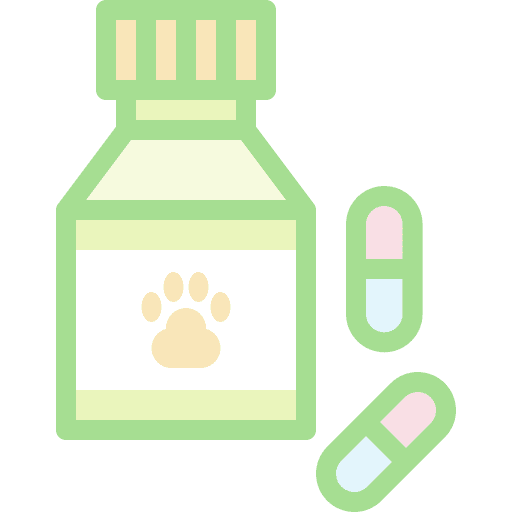Medicine dog pets pet bottle icon Medicine dog pets pet bottle icon