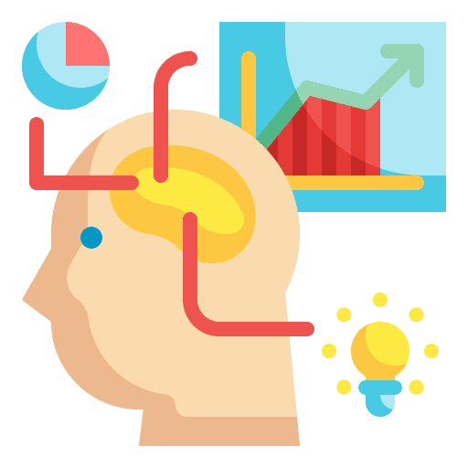 Thinking mind thought thinking icon