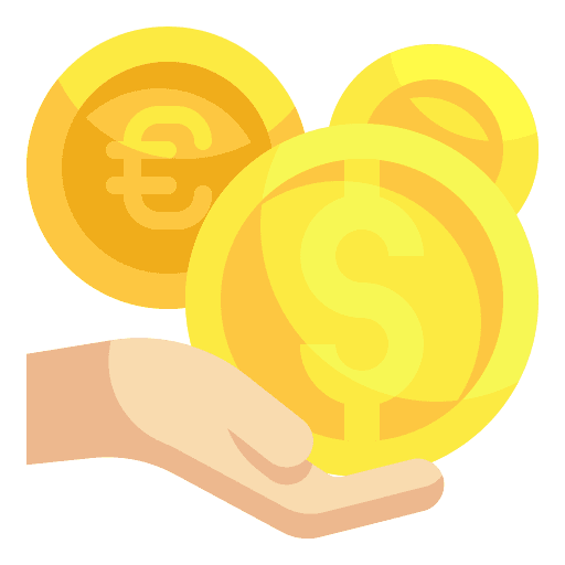 Currency cash currency coin icon Currency cash currency coin icon
