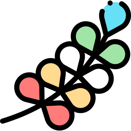 Leaf aroma green tea sprout icon