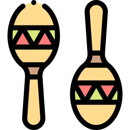 Maracas music maracas musical instrument icon