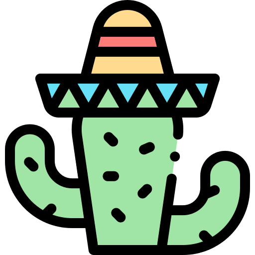 Cactus cacti plant cultures icon