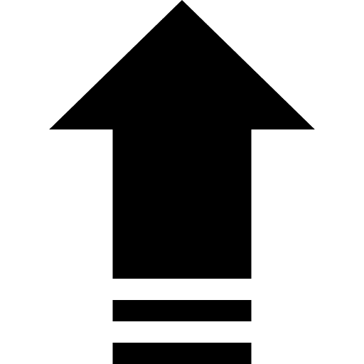 Growth ascending upload ui icon