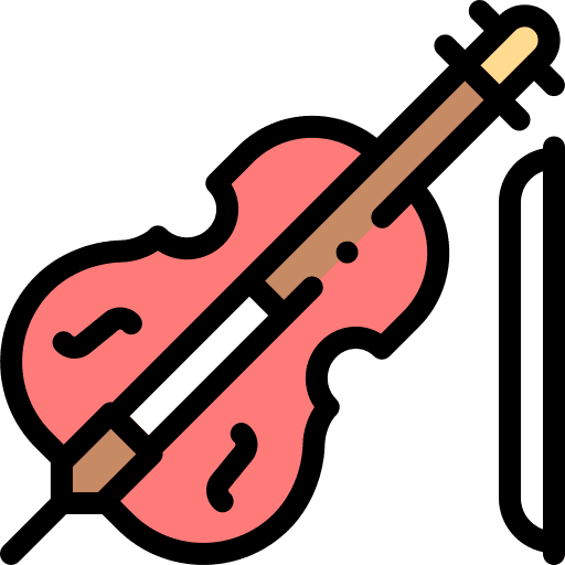 Violin violin musical instrument fiddle icon