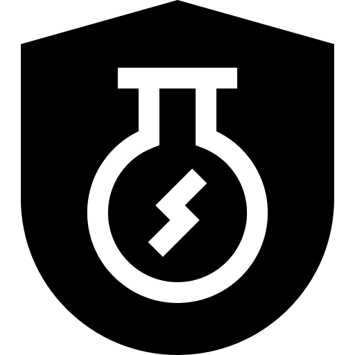 Test tube security laboratory lab icon