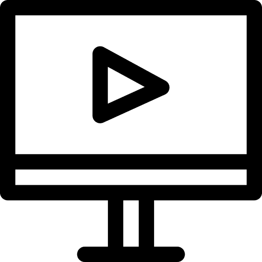 Video video movie multimedia option icon Video video movie multimedia option icon