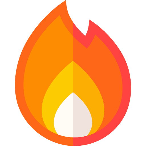 Flame natural gas industry gas icon
