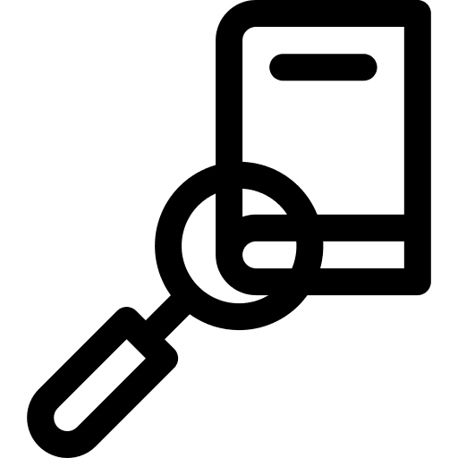 Search loupe search education icon Search loupe search education icon