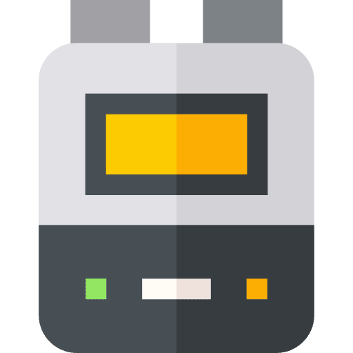 Meter industry pressure electronics icon Meter industry pressure electronics icon
