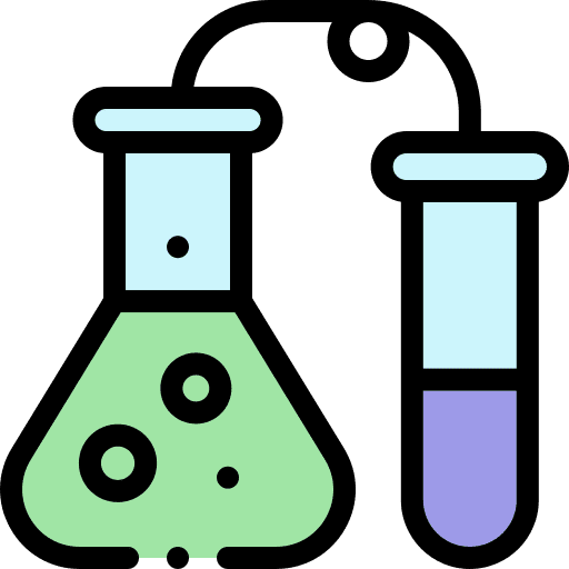 Chemistry tool glass beaker icon Chemistry tool glass beaker icon