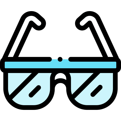 Eye protector eye protector medical protector glasses icon