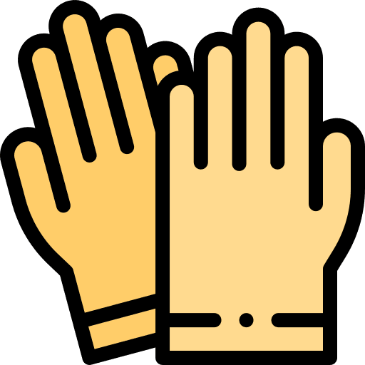 Gloves scientist fashion lab icon
