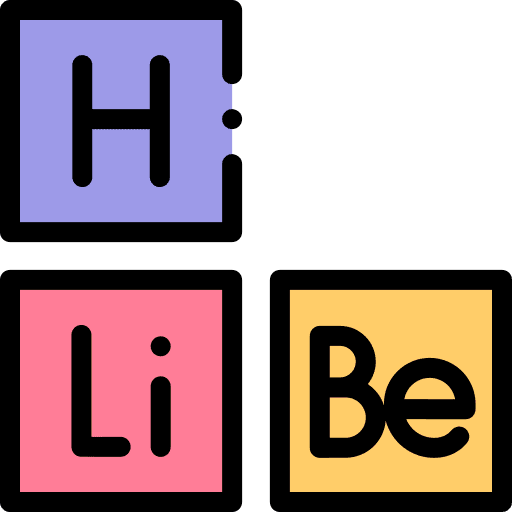 Periodic table biology laboratory science icon Periodic table biology laboratory science icon