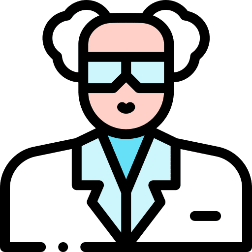 Chemist avatar professions and jobs man icon Chemist avatar professions and jobs man icon
