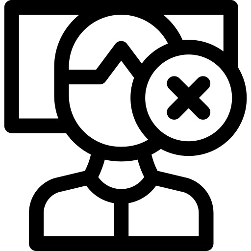 Inability to move healthcare and medical coronavirus sick icon