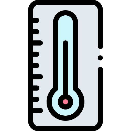 Thermometer degree temperature degrees icon Thermometer degree temperature degrees icon