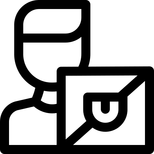 Loss of sense of taste caucasian avatar communications icon