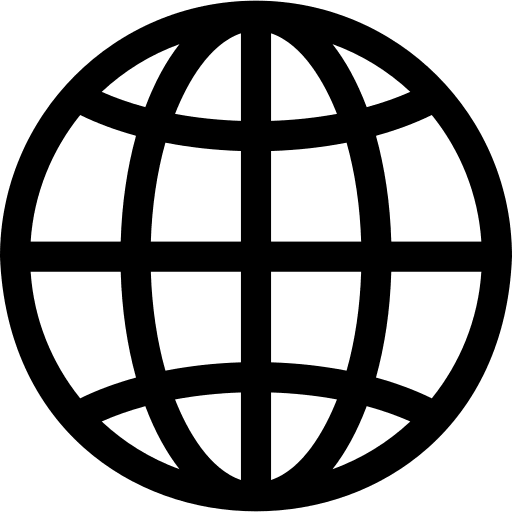 Globe marketing planet earth icon