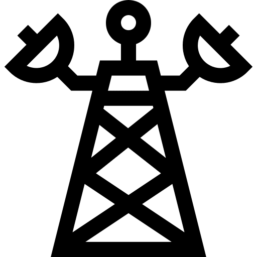 Satellite satellite satellite station communications icon
