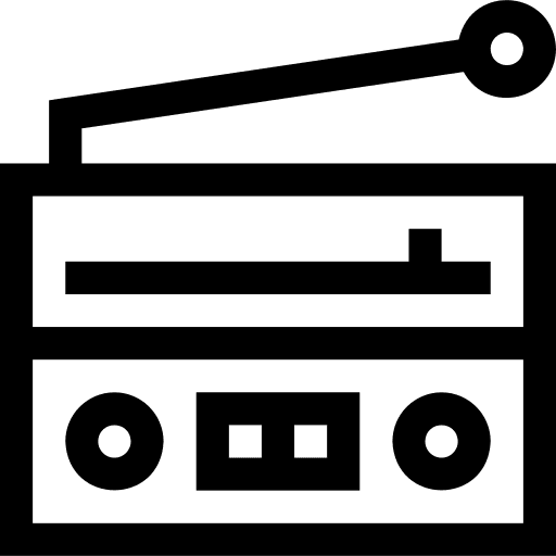 Radio transistor communications news icon Radio transistor communications news icon