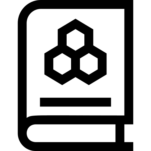 Book science knowledge learn icon