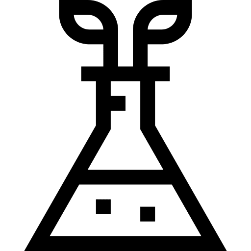 Plant botanical botany biotechnology icon