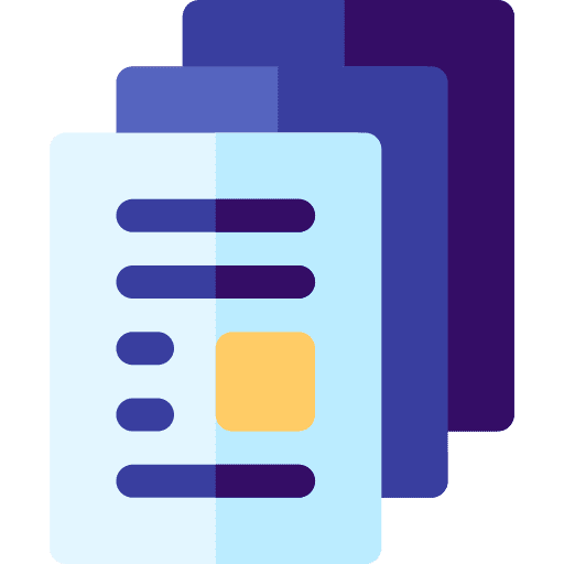 Copy copy paper sheet icon