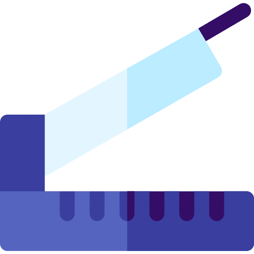 Paper cutter cutter sheet cut icon