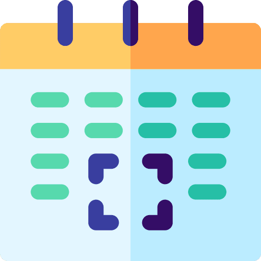 Calendar time and date interface calendar icon Calendar time and date interface calendar icon