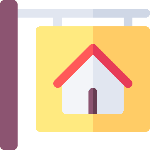 For sale property house residence icon