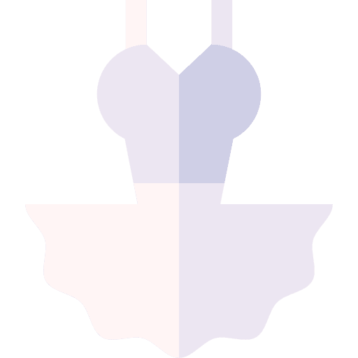 Ballet dance dancer dress icon Ballet dance dancer dress icon