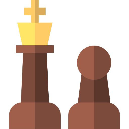 Chess game sports and competition board game icon Chess game sports and competition board game icon